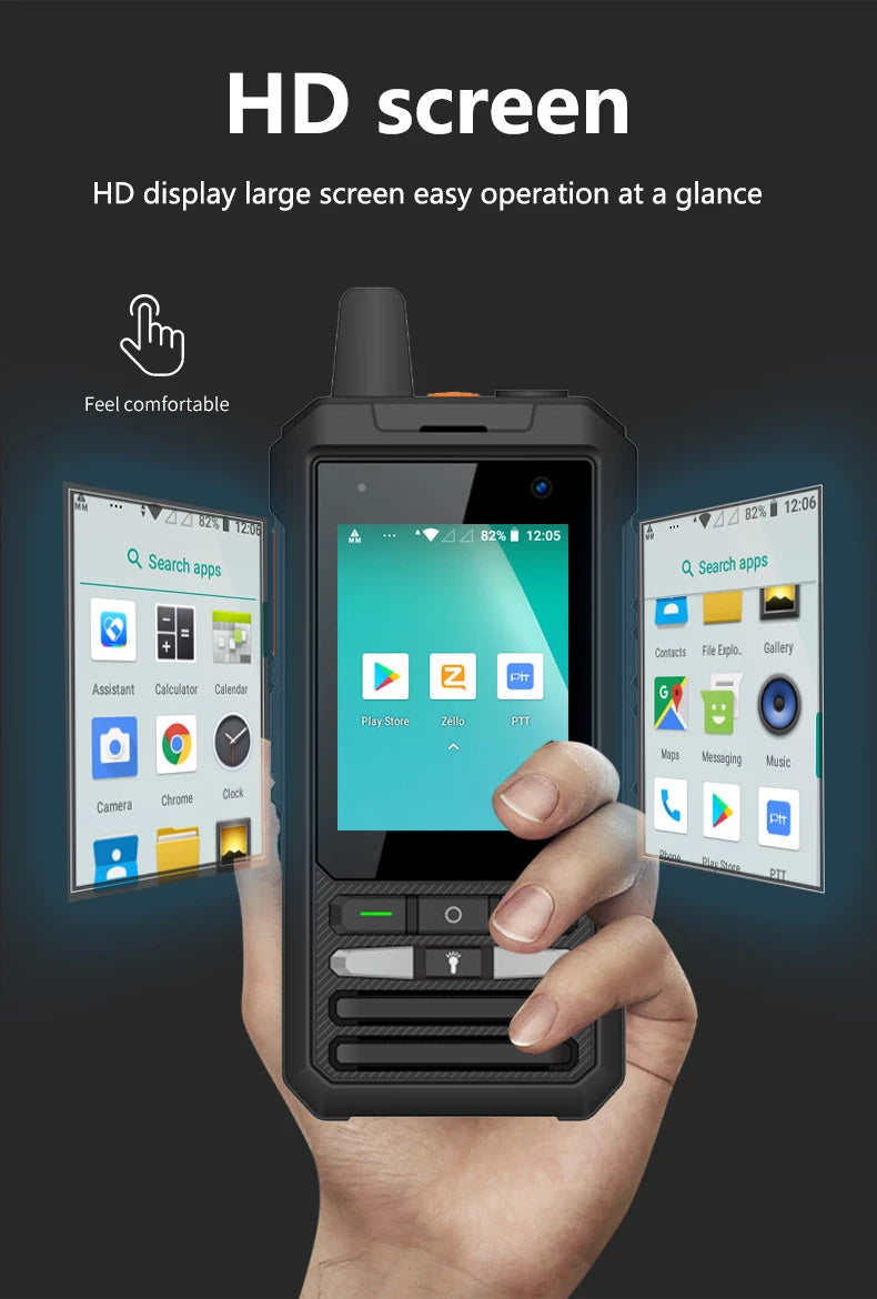 ANYSECU W8Pro 4G Android Network Radio Satellite Phone
