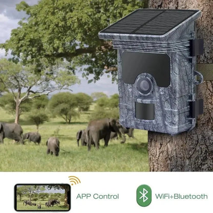4K WiFi Solar Powered Trail Camera