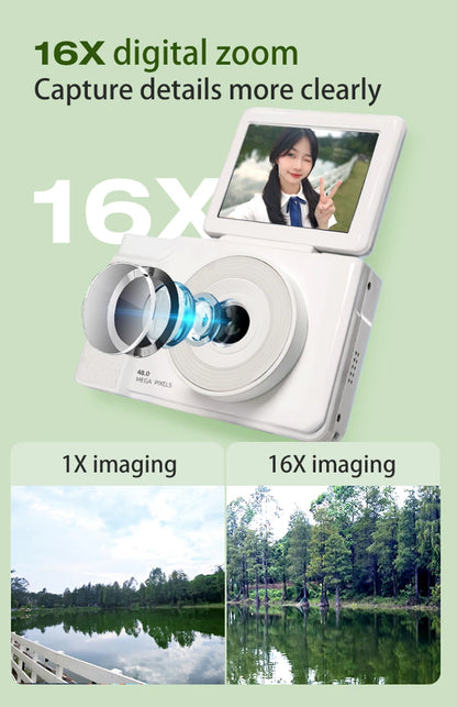 4K HD Flip Screen Digital Camera