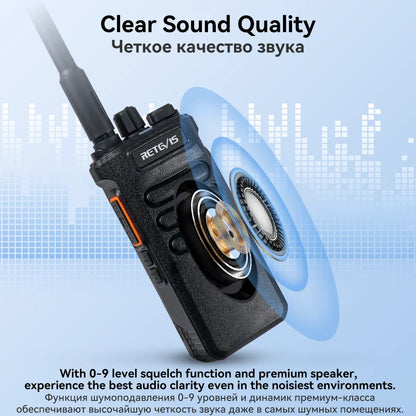 Retevis RT86 10W Long Range Walkie Talkie
