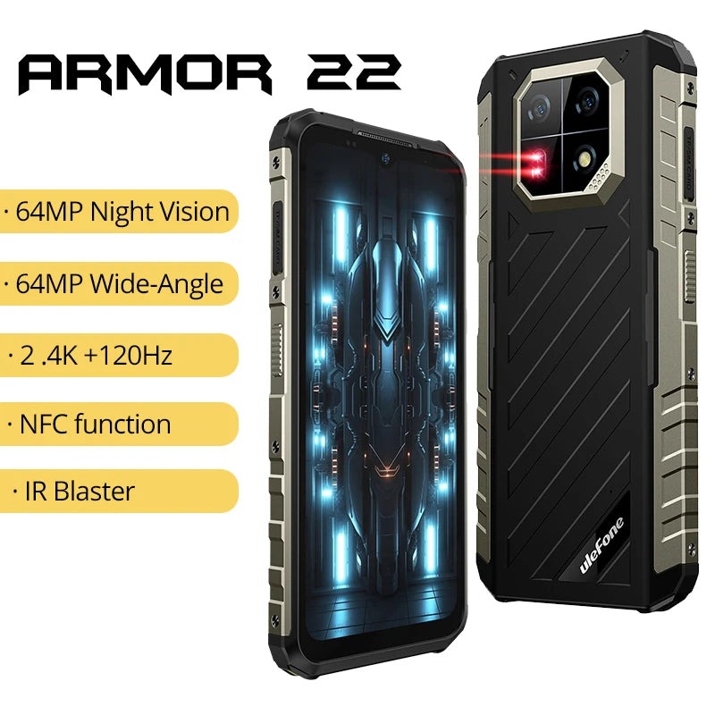 Ulefone Armor 22 Rugged 5G Smartphone