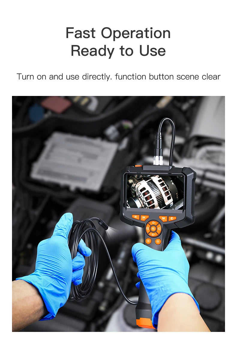 1080P Industrial Endoscope with 4.3" Screen