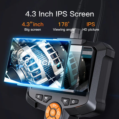 1080P Industrial Endoscope with 4.3" Screen