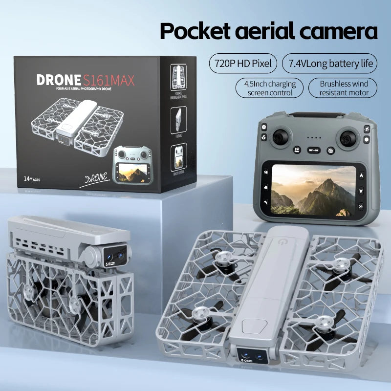 S161 Dual Camera Obstacle Avoidance Drone