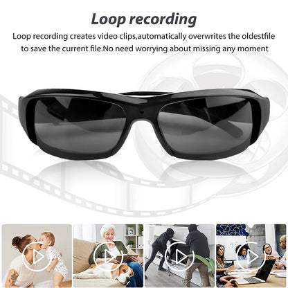 HD 1080P Glasses Mini Camera