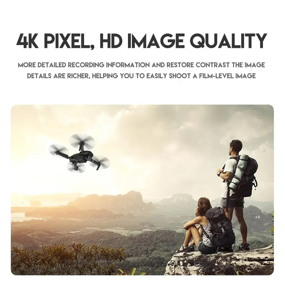 Foldable Wings Dual Camera Drone