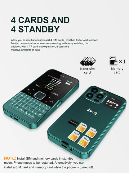 SERVO Ultra700 QWERTY Mobile Phone