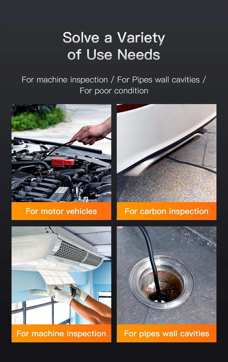 1080P Industrial Endoscope with 4.3" Screen