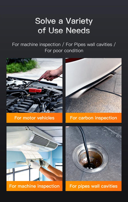 1080P Industrial Endoscope with 4.3" Screen