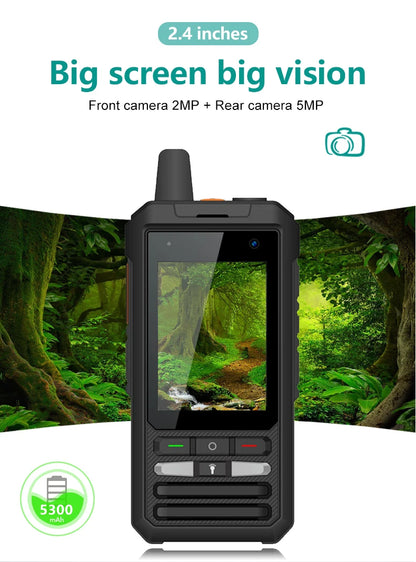 ANYSECU W8Pro 4G Android Network Radio Satellite Phone