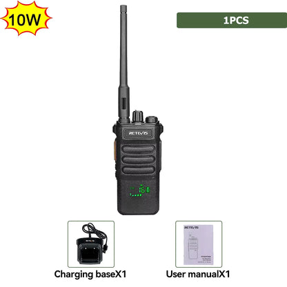 Retevis RT86 10W Long Range Walkie Talkie