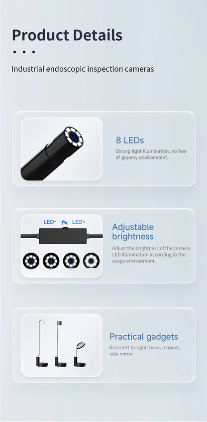 Dearsee 1920P Industrial Endoscope Camera