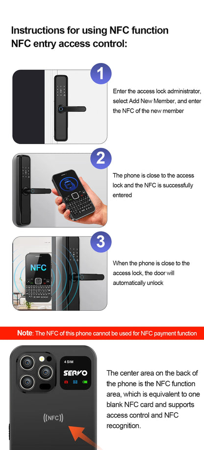 SERVO Ultra700 QWERTY Mobile Phone
