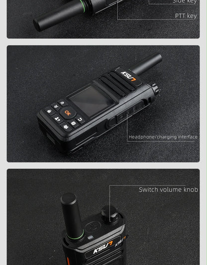 KSUT ZL18 4G POC Walkie Talkie