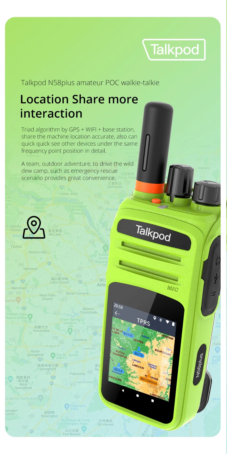 Talkpod N58PLUS 4G Network Radio Phone