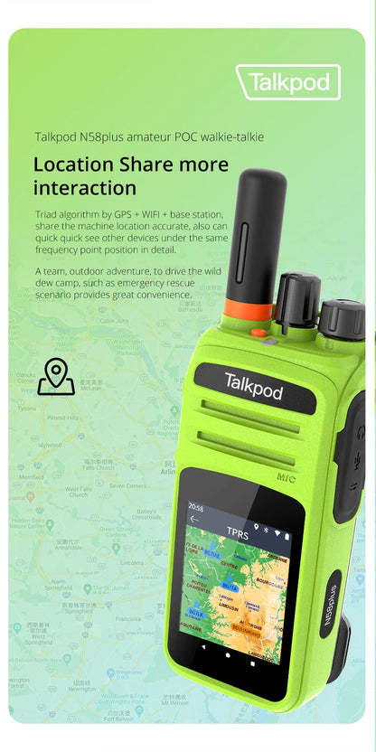Talkpod N58PLUS 4G Network Radio Phone