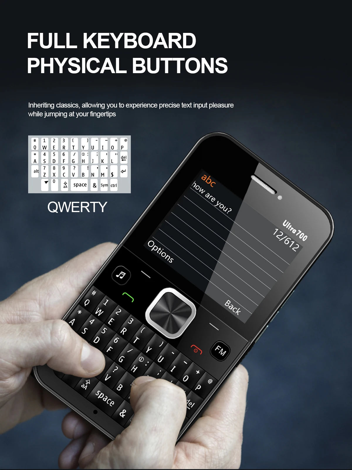 SERVO Ultra700 QWERTY Mobile Phone
