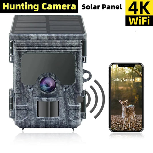 4K WiFi Solar Powered Trail Camera