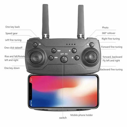 Foldable Wings Dual Camera Drone