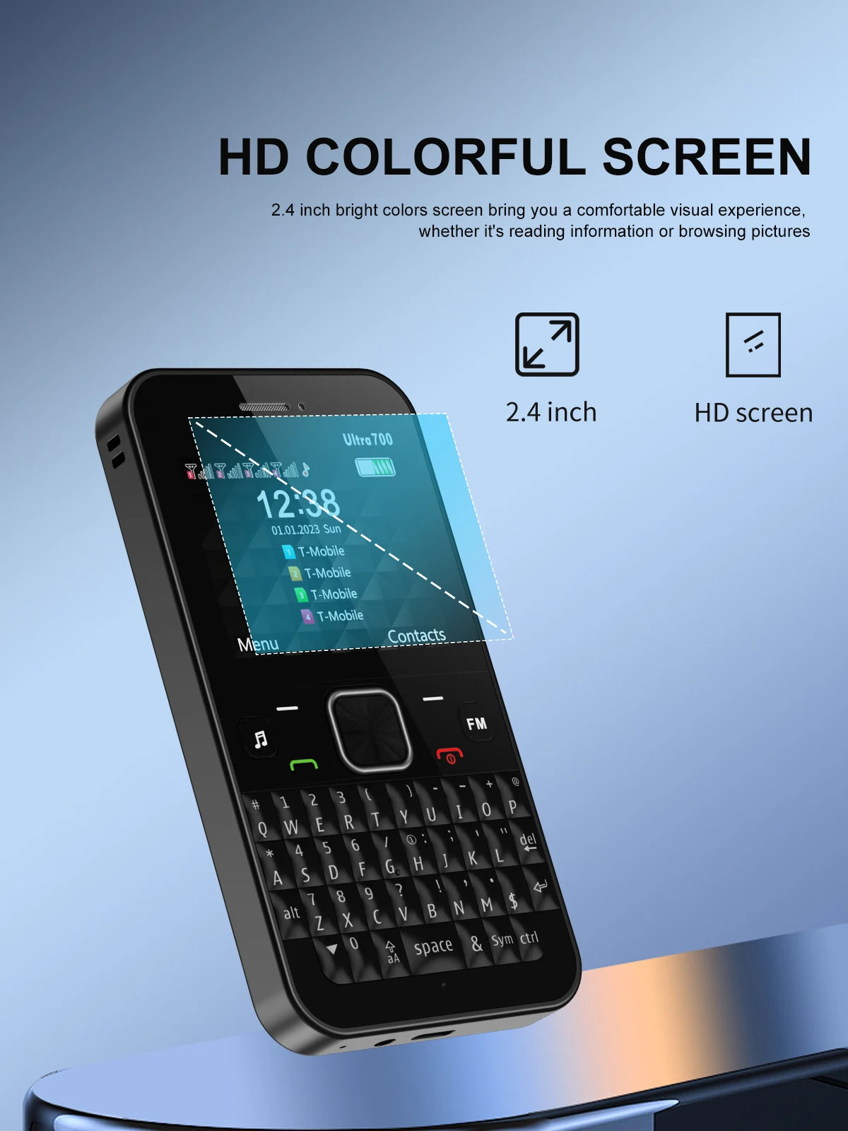 SERVO Ultra700 QWERTY Mobile Phone