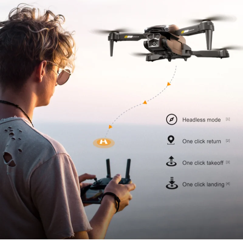 Lenovo D88 8K Dual Camera Drone