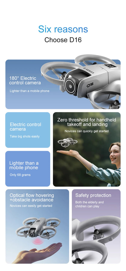 Xiaomi D16 Mini 8K Dual Camera Drone