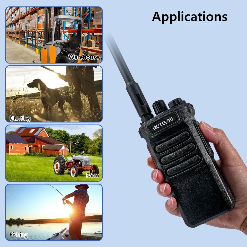 Retevis RT86 10W Long Range Walkie Talkie