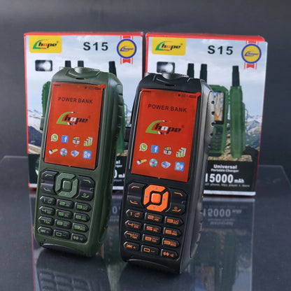 Military Rugged Triple SIM Feature Phone
