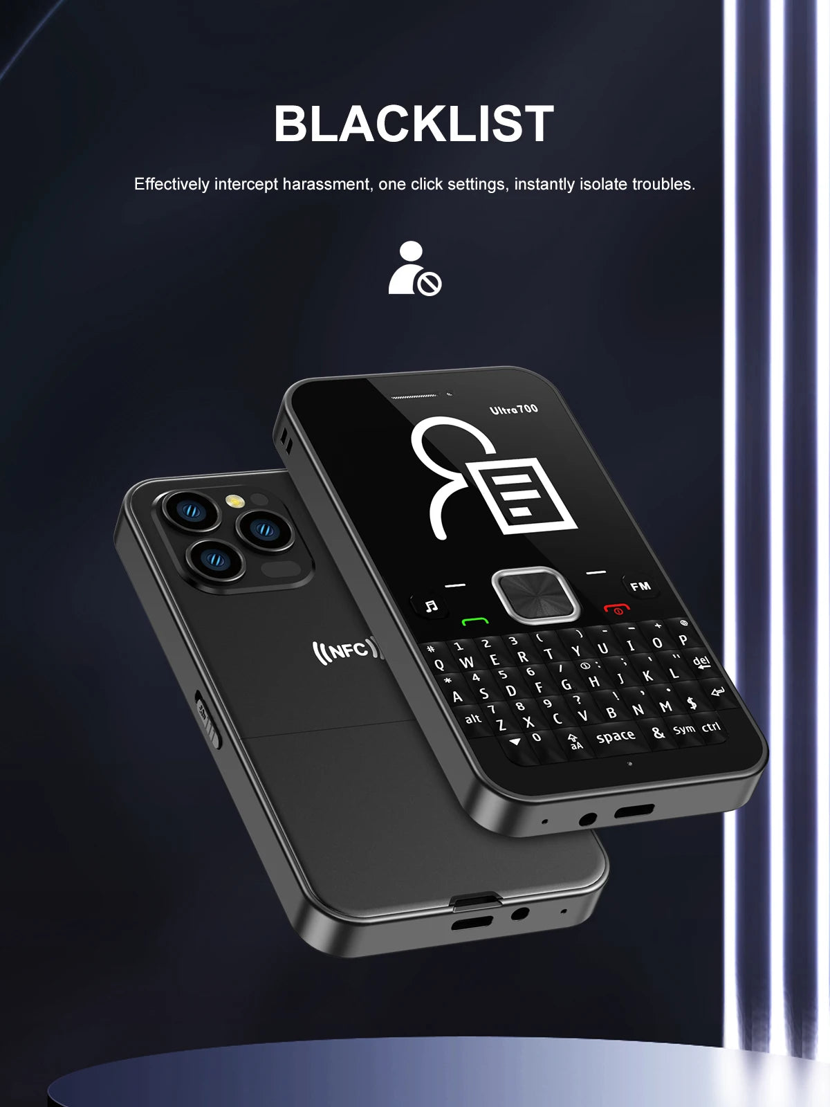 SERVO Ultra700 QWERTY Mobile Phone