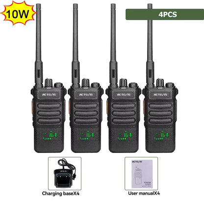 Retevis RT86 10W Long Range Walkie Talkie