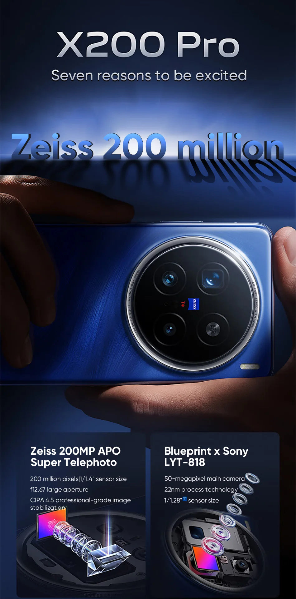 VIVO X200 Pro 5G Smartphone