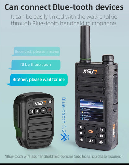 KSUT ZL18 4G POC Walkie Talkie