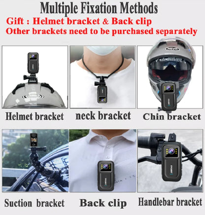 1080P Waterproof Motorcycle Helmet Camera