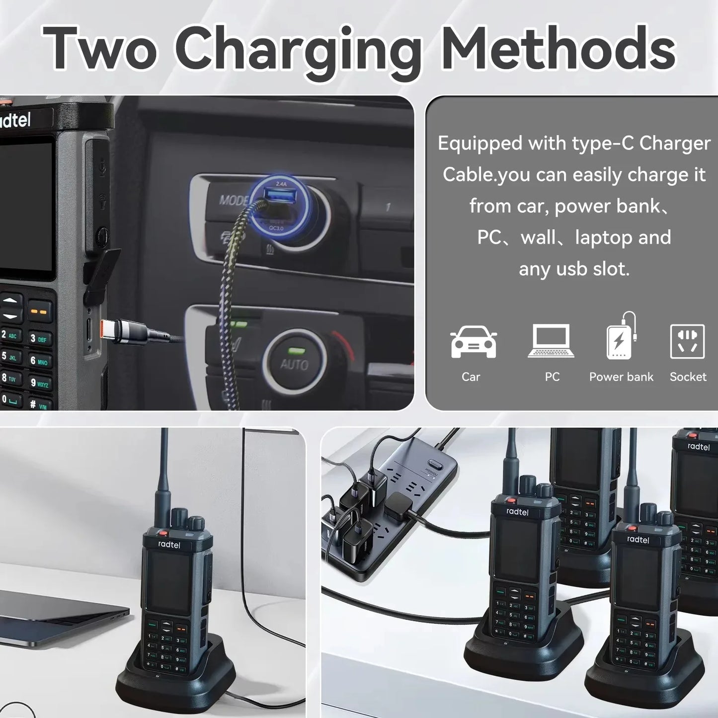 Radtel RT-880G 10W APRS+GPS Ham Radio