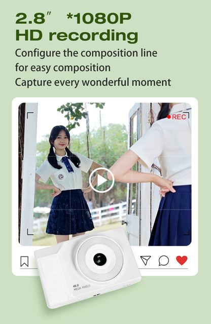 4K HD Flip Screen Digital Camera