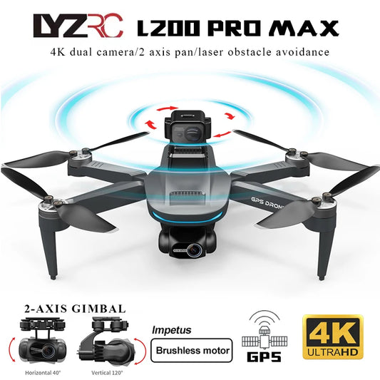 L200 Pro Max 4K GPS Drone