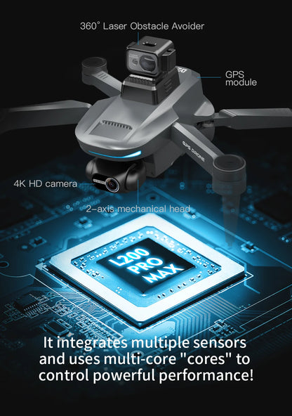 L200 Pro Max 4K GPS Drone