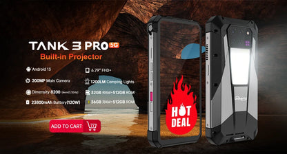 Unihertz Ticktock S 5G Rugged Satellite Phone
