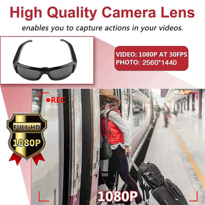HD 1080P Glasses Mini Camera
