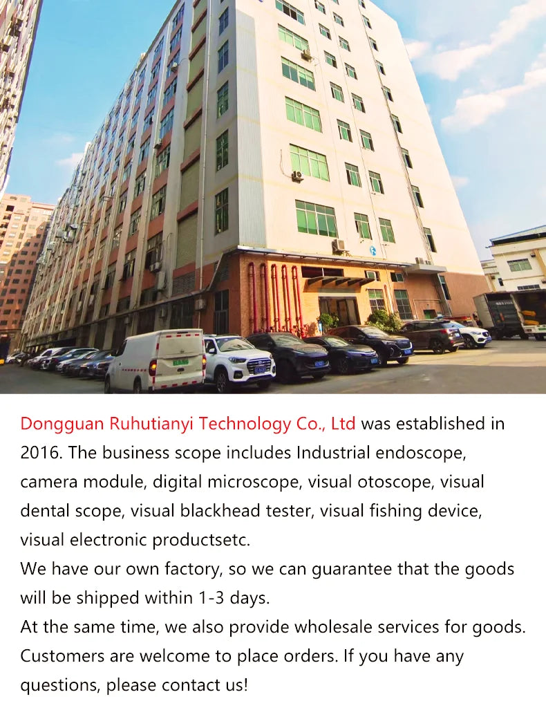 Dearsee 1920P Industrial Endoscope Camera