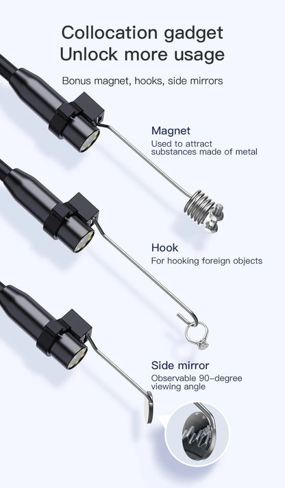 1080P Industrial Endoscope with 4.3" Screen