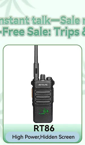 Retevis RT86 10W Long Range Walkie Talkie