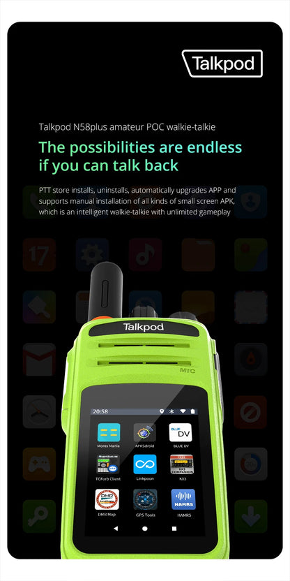 Talkpod N58PLUS 4G Network Radio Phone